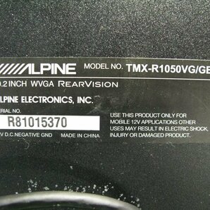 『psi』 アルパイン TMX-R1050VG/GB 10.2インチ フリップダウンモニター 動作確認済の画像9