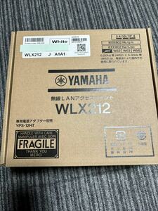 送料込　ほぼ新品　美品YAMAHA 無線 LAN WLX212　壁掛けキット+純正外箱　②