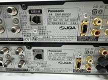Panasonic パナソニック ブルーレイディスクレコーダー DMR-BW800 2台　ジャンク_画像9