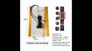 送料無料｜シートヒーター｜後付け｜2席分｜トヨタ・ダイハツ車適合純正風スイッチ｜