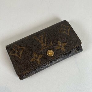 F-115 1円～　LOUIS VUITTON　ルイヴィトン　M62631　ミュルティクレ4　モノグラム　PVC　TH1906　ブラウン　