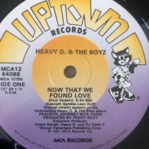 12’ Heavy D. & The Boyz-Now that we found love_画像1
