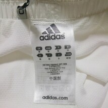 ★【古着】adidas(アディダス)　シャカパン(ショートパンツ)　Oサイズ(XLサイズ相当)　白　　　裏地あり_画像9