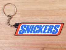 【SNICKERS・スニッカーズ】※《企業ロゴ・ラバーキーホルダー》　アメリカン雑貨　キーリング　RC063_画像2