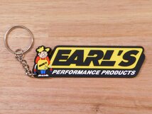 【EARL'S・アールズ】※《企業ロゴ・ラバーキーホルダー》　アメリカン雑貨　キーリング　RC052_画像2