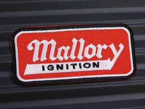 送料\84【Mallory IGNITION・マロリーイグニッション】※《アイロン刺繍ワッペン》　アメリカン雑貨　刺繍ワッペン　アイロンワッペン