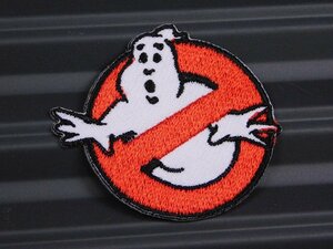 送料\84【Ghostbusters・ゴーストバスターズ】※《ミニアイロン刺繍ワッペン》　アメリカン雑貨　刺繍ワッペン　アイロンワッペン