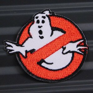 送料\84【Ghostbusters・ゴーストバスターズ】※《ミニアイロン刺繍ワッペン》 アメリカン雑貨 刺繍ワッペン アイロンワッペンの画像1