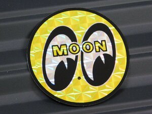 【MOONEYES・ムーンアイズ】※《アイボール プリズムステッカー／直径40mm》　(品番DM058)