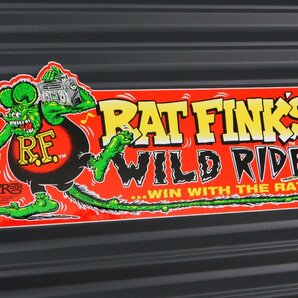 【Rat Fink・ラットフィンク】※《バンパーステッカー・WILD RIDE／サイズ80×180mm》 MOONEYES (品番RDF050)の画像1