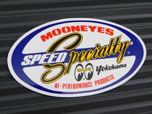 【MOONEYES・ムーンアイズ】※《SPEED Specialtyステッカー 》　スピードスペシャリティー　(品番DM113)