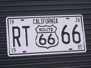 【ROUTE66】※《ライセンスプレート／66 CALIFORNIA】　アメリカン雑貨　ナンバープレート　猫
