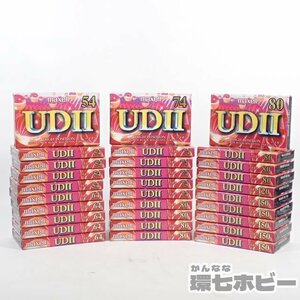 3TU50◆新品未開封 マクセル maxell UD2 UDII UDⅡ 54 64 74 80 120 150J ハイポジ カセットテープ まとめ 大量セット/ハイポジション 送80