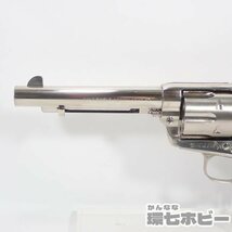 2TU27◆タナカ コルト SAA シビリアン ジュピターフィニッシュ ASGK認証 ガスガン ガス漏れ未確認 現状 ジャンク 送:-/80_画像4