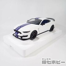 0UZ20◆未使用 美品 オートアート 1/18 フォード シェルビー GT-350R/AUTOart Ford Shelby ミニカー 送:-/80_画像4