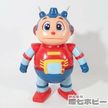 3UA42◆当時物 ポエム社 サイボット ロボッチ ソフビ 人形 貯金箱/昭和レトロ アニメ ダイナミックプロ レンタイ規格 送:-/60_画像1