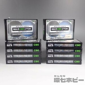 1Wn5◆新品未開封 TDK MA-RC90 初期 メタルポジション カセットテープ まとめ 10本 大量セット/未使用 まとめて MA-R C90 METAL 送:60