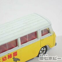 1KJ33◆黒箱 当時物 トミカ 60 1/84 三菱 ローザ 幼稚園バス こばと幼稚園 ミニカー 日本製 MITSUBISHI ROSA 送:-/60_画像7