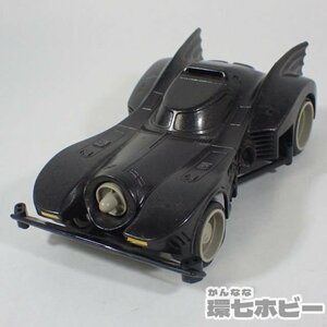 1RH10◆当時物 アオシマ ミニ四駆 バットマン BATMAN キートン版 バットモービル テクニ四駆 組立済み 未検品 ジャンク/ミニカー 送:-/60