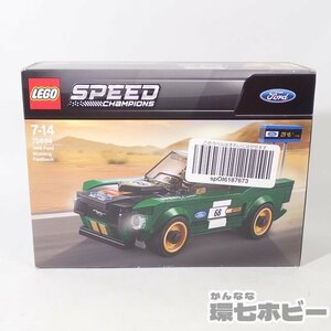 1UB24◆新品未開封 レゴ スピードチャンピオン 75884 フォード・マスタング・ファストバック/LEGO Ford Mustang Fastback 自動車 送:-/60