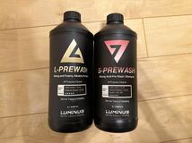 新品未開封 LUMINUS ルミナス 3pH洗車 S-PREWASH L-PREWASH 韓国 京都ディテール 酸性 アルカリ性_画像1