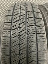 155/65R14 BRIDGESTONE/VRX2 20年製 JOKER 14インチ 4.5J＋45 100 4H スタッドレス 4本 ブリヂストン 軽自動車 (9-B936)_画像7