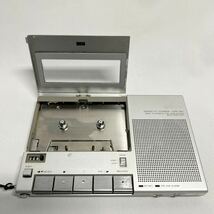 SONY ソニー カセットレコーダー TCM-280シルバー　CASSETTE-CORDER カセットプレーヤー カセットコーダー 日本製　未チェック・ジャンク品_画像3