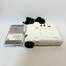 Canon FLOPPY CAMERA RC-250 High Band HiVF ビデオカメラ　ビデオフロッピーディスクカメラ　　未チェックジャンク品_画像1