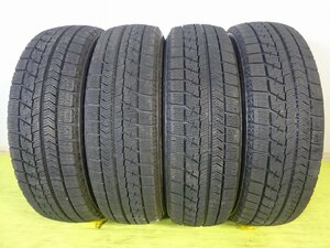 ブリヂストン BLIZZAK VRX 155/65R14 75Q★7.5分 2019年製 4本 中古 スタッドレス【送料無料】AOM-K1389★青森