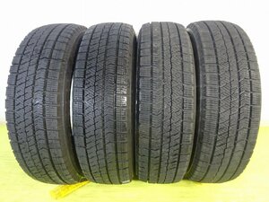 ブリヂストン BLIZZAK VRX2 155/65R14 75Q★8.5-7分 2021年製 4本 中古 スタッドレス【送料無料】AOM-K1353★青森