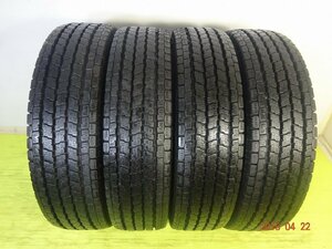 ヨコハマ ice GUARD iG91　165/80R14 91/90NLT★7.5-8.5分山 2020-21年製4本 中古 スタッドレス【送料無料】AOM-K1427 青森