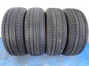 ブリヂストン BLIZZAK VRX2 215/60R17 96Q★8.5-9.5分山 2022年製 4本価格 スタッドレス【福島発 送料無料】FUK-D13046★冬