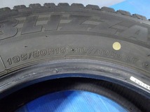 ブリヂストン BLIZZAK VL1 195/80R15 107/105L LT★8分山 2019-21年製 4本 スタッドレス【福島発 送料無料】FUK-D13054★冬_画像8