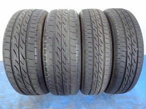 ブリヂストン NEXTRY 145/65R15 175/55R15 ★8.5分山 在庫処分 4本 ノーマル【福島発 送料無料】FUK-D13065★夏