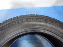 ダンロップ WINTER MAXX SJ8 235/55R18 100Q★8.5分山 在庫処分 4本価格 スタッドレス【福島発 送料無料】FUK-D13069★冬_画像8