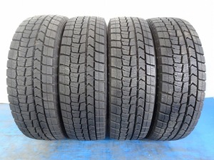 ダンロップ WINTER MAX WM02 165/60R15 77Q★9分山 2020年 4本価格 スタッドレス【福島発 送料無料】FUK-D13149★冬