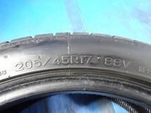 ナンカン SPORTNEX NS-25 205/45R17 88V★9分山 2023年製 2本 中古 ノーマル【福島発 送料無料】FUK-D13158★夏_画像7