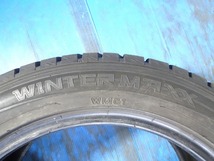 ダンロップ WINTER MAXX WM01 225/50R17 94Q★8分山 在庫処分 2本価格 スタッドレス【福島発 送料無料】FUK-D13162★冬_画像7