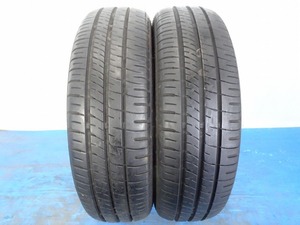 ダンロップ ENASAVE EC204 165/65R14 79S★8分山 2020年製 2本価格 ノーマル【福島発 送料無料】FUK-D13176★夏