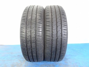 ブリヂストン ECOPIA NH100C 165/55R15 75V★8.5分山 2021年製 2本 ノーマル【福島発 送料無料】FUK-D13197★夏