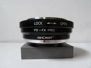 K&F concept レンズマウントアダブダー・FD-FX PRO・中古美品