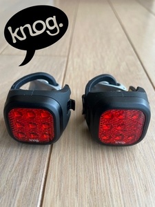 knog ノグ Blinder Mini リアライト 2個セット USB ケーブルいらず 