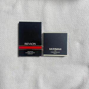 レブロン REVLON ULTIMA II パウダーメイクアップ パウダーファンデーション コンパクト＋レフィル＋スポンジ