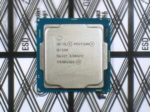 【中古】Intel CPU Pentium G4560 SR32Y 3.5GHz CPU本体のみ