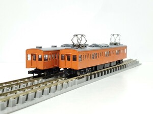 試作車 動力付 2パンタ モハ201 (M) モハ200 ユニット 2両 KATO カトー 439 440 国鉄 201系 直流 通勤形 電車 中央線 色 オレンジ 動作OK