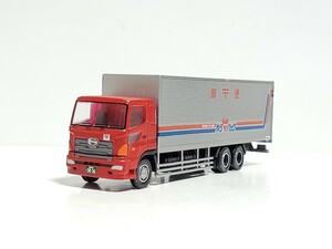 郵便局 日野 プロティア HINO 前1軸 後2軸 郵便 ゆうパック 品番 009 トラコレ トミーテック TOMYTEC THE トラックコレクション 第1弾