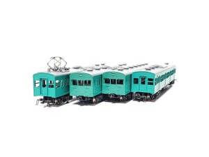 動力付 103系 1000番台 4両セット KATO カトー 401 405 4006 改造品 国鉄 JR 103系 エメラルドグリーン 常磐線 直流 通勤 電車 動力OK 