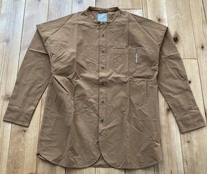 【美品】アトリエブルーボトル Atelier Blue Bottle Hiker’s Shirts ハイカーズシャツ ソイルブラウン サイズM 山と道 ridge リッジ