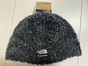 Supreme The North Face High Pile Fleece Beanie L/XL Black シュプリーム ザ ノース フェイス パイル フリース ビーニー cap キャップ