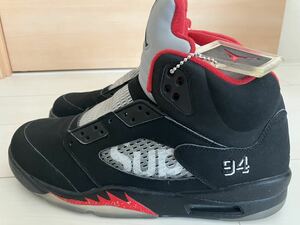 Supreme Nike Air Jordan 5 Retro 29cm Black シュプリーム ナイキ エアジョーダン5 レトロ ブラック Jordan5 AJ5 ジョーダン US11 UK10